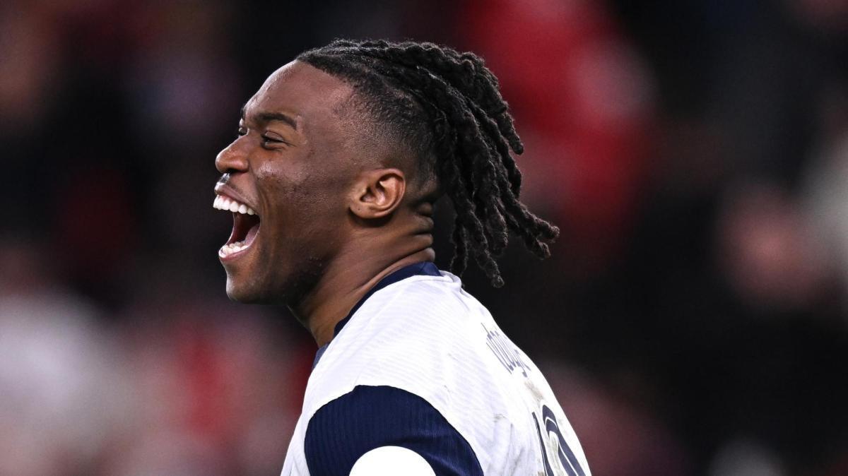 百家乐模拟器-都体：尤文可能报价2500万欧元向热刺求购乌多基